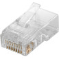 Microconnect KON511-10 connecteur de fils RJ45 Transparent