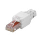 Microconnect KON520TL connecteur de fils RJ-45 Blanc