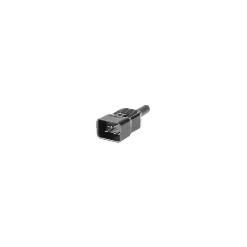 Microconnect C20PLUG connecteur de fils C20 Noir