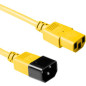 Microconnect PE040618Y câble électrique Jaune 1,8 m Coupleur C13 Coupleur C14