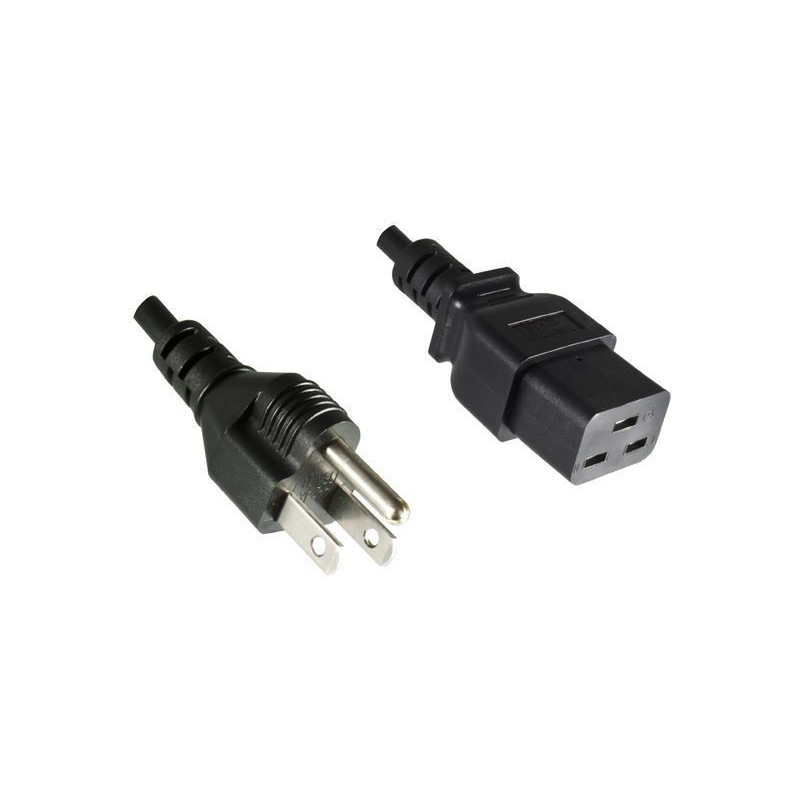 Microconnect PE110518 câble électrique Noir