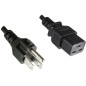 Microconnect PE110518 câble électrique Noir