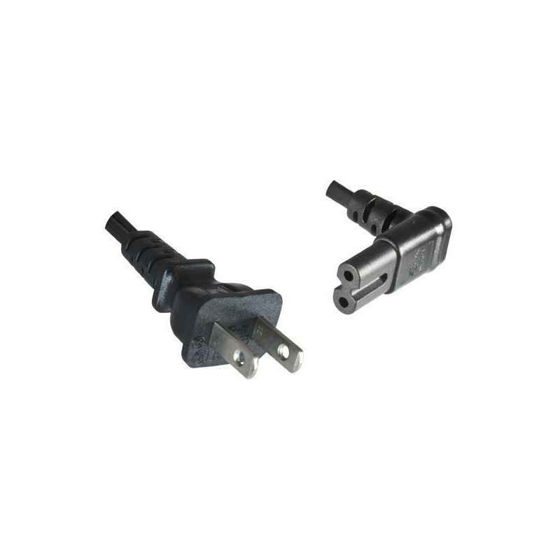 Microconnect PE110718A câble électrique Noir 1,8 m Coupleur C7