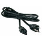 Microconnect US/IEC 320 C5 1.8m Noir 1,8 m Coupleur C5