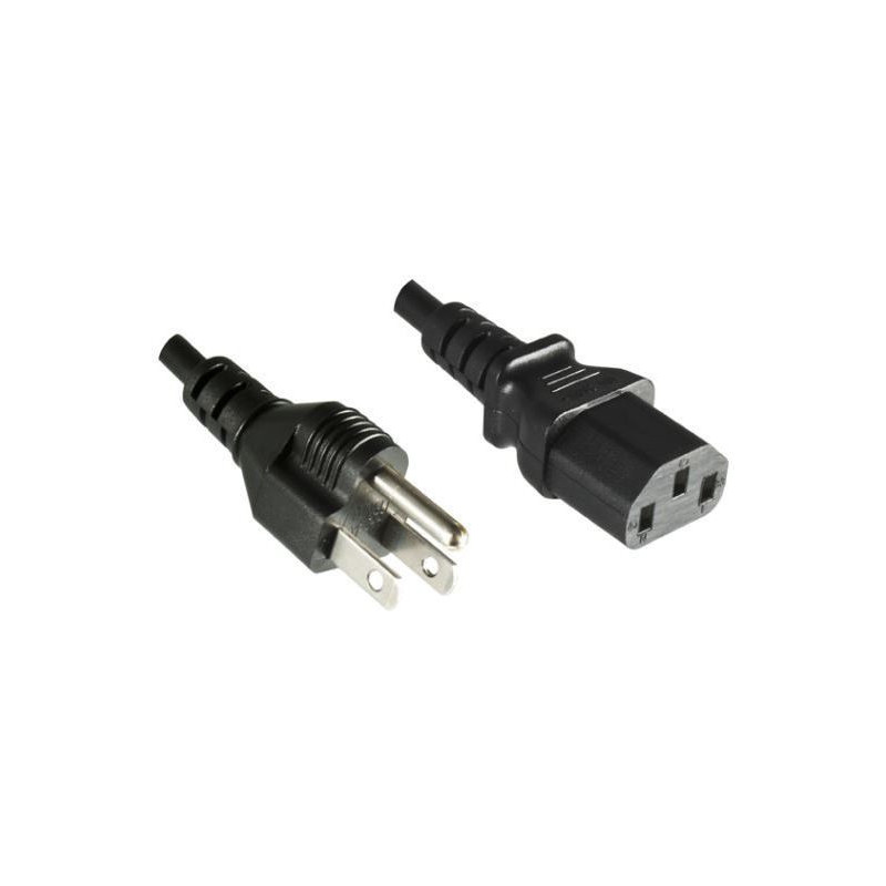 Microconnect PE110450 câble électrique Noir 5 m Prise d'alimentation type B Coupleur C13