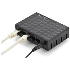 Microconnect MC-DTSWITCH commutateur réseau Fast Ethernet (10/100) Noir