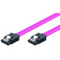 Microconnect SAT15003C câble SATA 0,3 m Violet