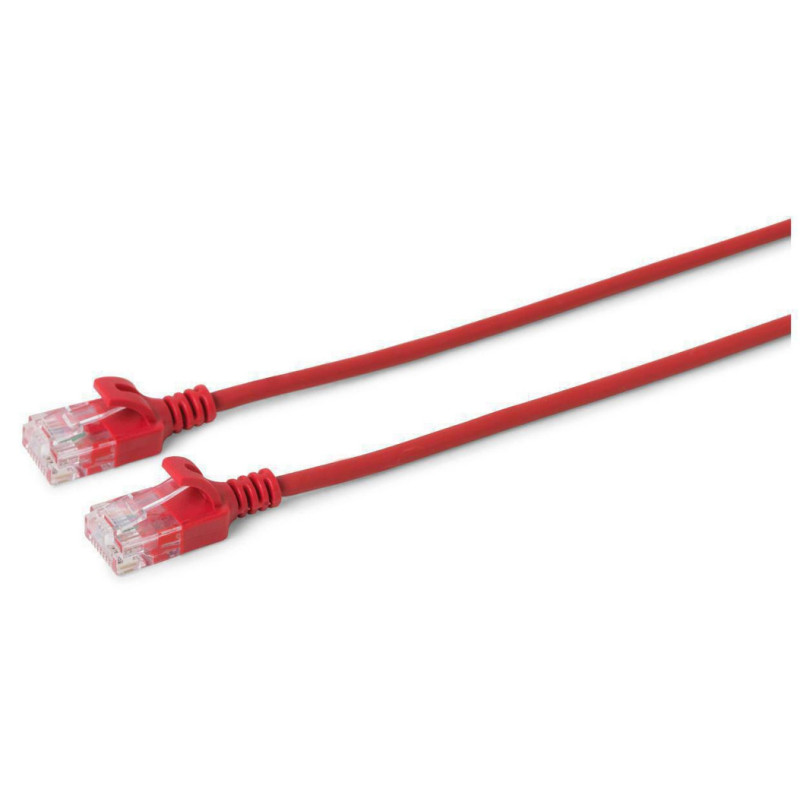 Microconnect V-UTP605R-SLIM câble de réseau Rouge 5 m Cat6 U/UTP (UTP)