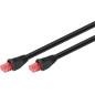 Microconnect UTP640SOUT câble de réseau Noir 40 m Cat6 U/UTP (UTP)