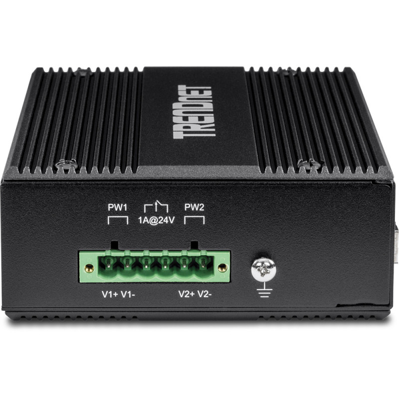 Trendnet TI-PG80B commutateur réseau Gigabit Ethernet (10/100/1000) Connexion Ethernet, supportant l'alimentation via ce port