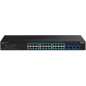 Trendnet TPE-30284 commutateur réseau Géré L2/L4 Gigabit Ethernet (10/100/1000) Connexion Ethernet, supportant l'alimentation