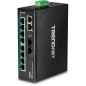 Trendnet TI-PG102 commutateur réseau Non-géré Gigabit Ethernet (10/100/1000) Connexion Ethernet, supportant l'alimentation via