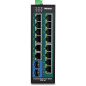Trendnet TI-PG162 commutateur réseau Non-géré Gigabit Ethernet (10/100/1000) Connexion Ethernet, supportant l'alimentation via