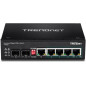 Trendnet TI-PG62 commutateur réseau Non-géré Gigabit Ethernet (10/100/1000) Connexion Ethernet, supportant l'alimentation via