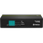 Trendnet TPE-TG44G commutateur réseau Non-géré Connexion Ethernet, supportant l'alimentation via ce port (PoE) Noir