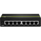 Trendnet TPE-TG80G commutateur réseau Non-géré Connexion Ethernet, supportant l'alimentation via ce port (PoE) Noir