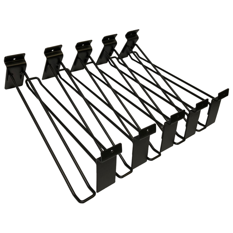 Sandberg Hooks for Alu Slatwall 10-Pack