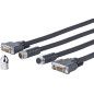 Vivolink PRODVICW10 câble DVI 10 m DVI-D Noir