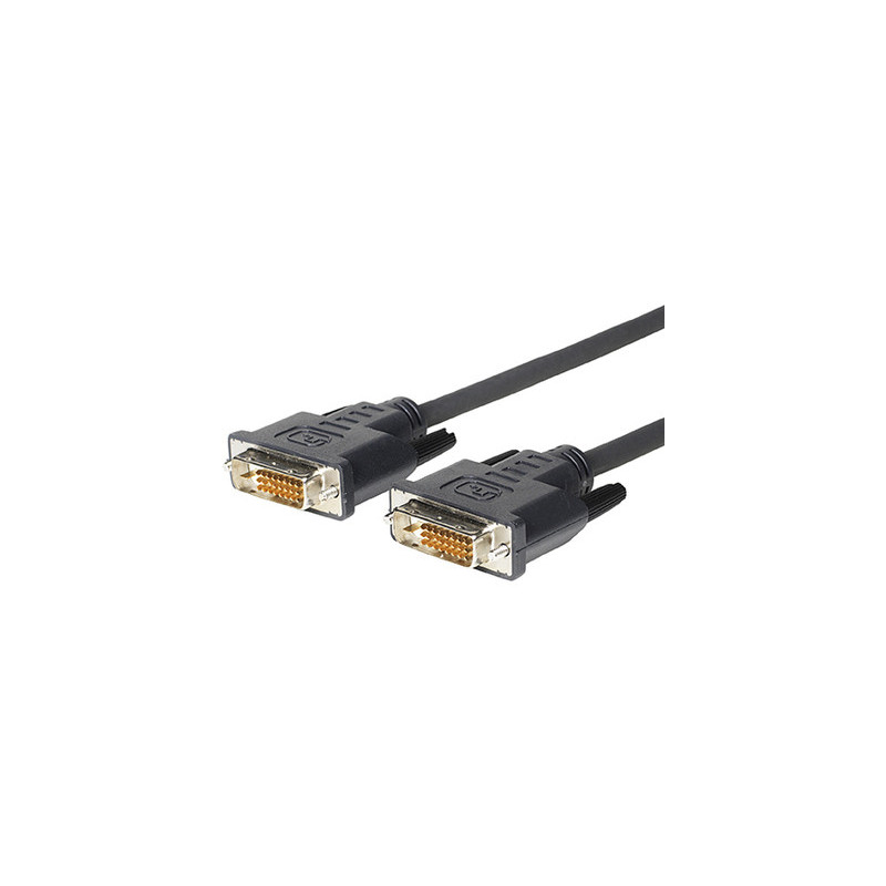 Vivolink PRODVIS1 câble DVI 1 m DVI-D Noir