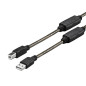 Vivolink PROUSBAB20 câble USB 20 m USB 2.0 USB A USB B Noir