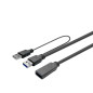 Vivolink PROUSB3AAF10C câble USB 10 m USB 3.2 Gen 1 (3.1 Gen 1) USB A Noir