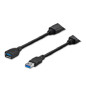 Vivolink PROUSB3AAF3C câble USB 3 m USB 3.2 Gen 1 (3.1 Gen 1) USB A Noir