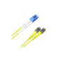 Microconnect 7m LC/PC-ST/PC câble de fibre optique LC/PC ST/PC OS2 Jaune