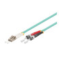 Microconnect 7m LC/PC-ST/PC Multimode LSZH câble de fibre optique OM3 Bleu