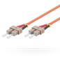 Microconnect 300m, SC/PC - SC/PC câble de fibre optique SC/PC OM1 Orange