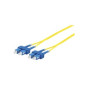 Microconnect 6m SC/PC-SC/PC Singlemode LSZH câble de fibre optique OS2 Jaune