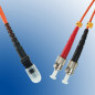 Microconnect FIB2110005-4 câble de fibre optique 0,5 m MT-RJ ST OM3 Violet