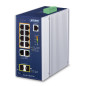 PLANET IGS-4215-8UP2T2S commutateur réseau Géré L2/L4 Gigabit Ethernet (10/100/1000) Connexion Ethernet, supportant