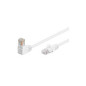 Microconnect UTP503WA câble de réseau Blanc 3 m Cat5e U/UTP (UTP)