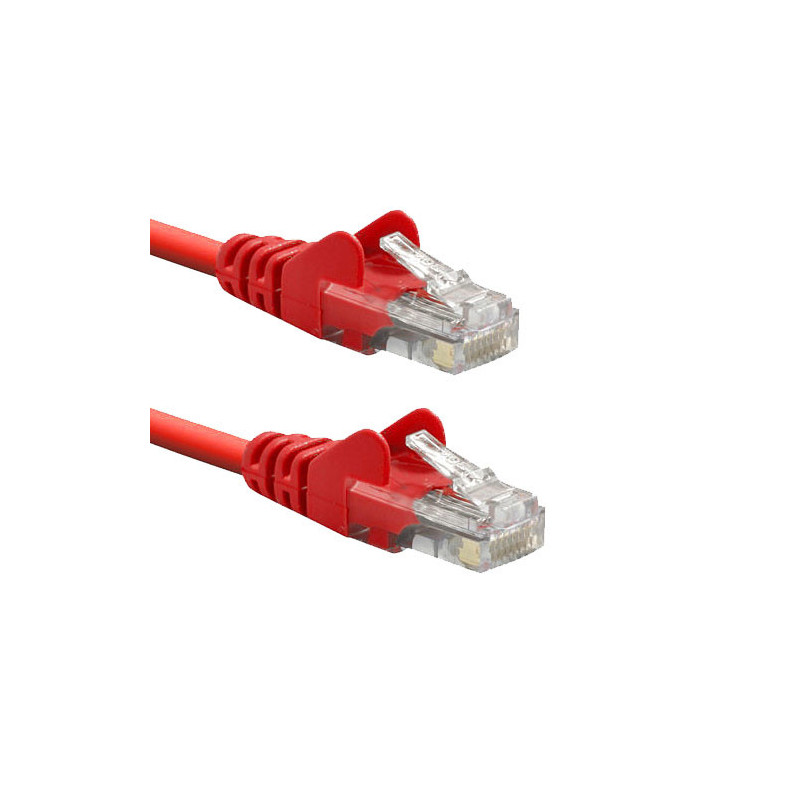 Microconnect Cat5e UTP 10 m câble de réseau Rouge U/UTP (UTP)