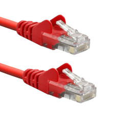 Microconnect Cat5e UTP 10 m câble de réseau Rouge U/UTP (UTP)
