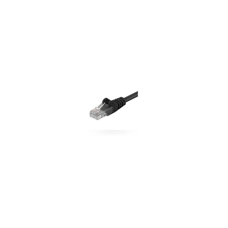 Microconnect UTP CAT5e 25m câble de réseau Noir U/UTP (UTP)