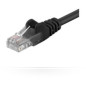 Microconnect UTP CAT5e 25m câble de réseau Noir U/UTP (UTP)