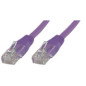 Microconnect 0.3m Cat6 RJ-45 câble de réseau Violet 0,3 m U/UTP (UTP)