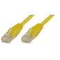 Microconnect UTP6003Y câble de réseau Jaune 0,3 m Cat6