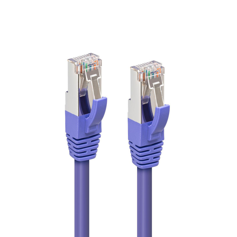 Microconnect MC-SFTP6A005P câble de réseau Violet 0,5 m Cat6a S/FTP (S-STP)