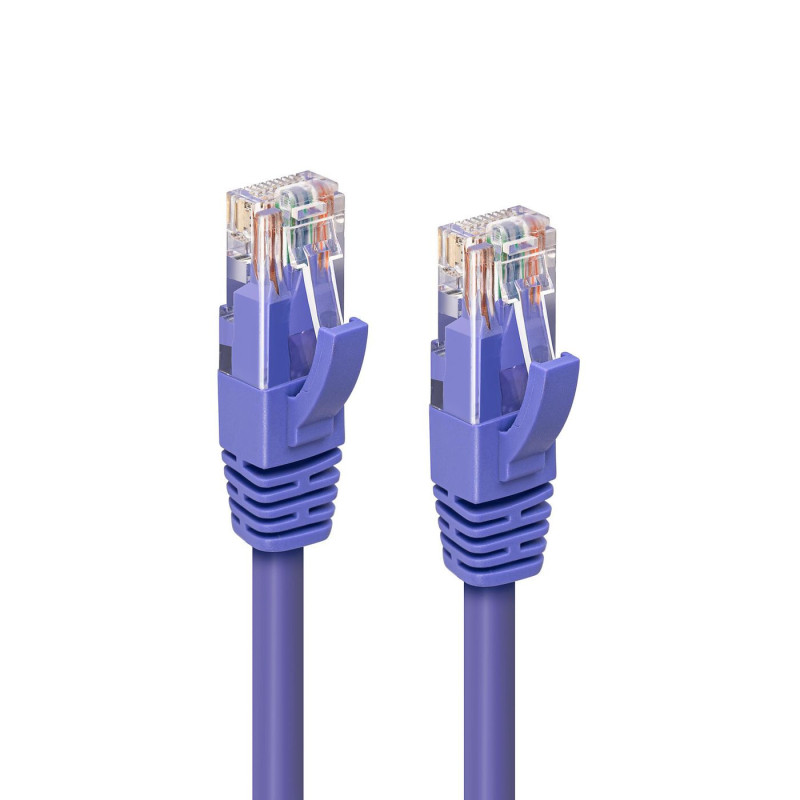 Microconnect MC-UTP6A03P câble de réseau Violet 3 m Cat6a U/UTP (UTP)