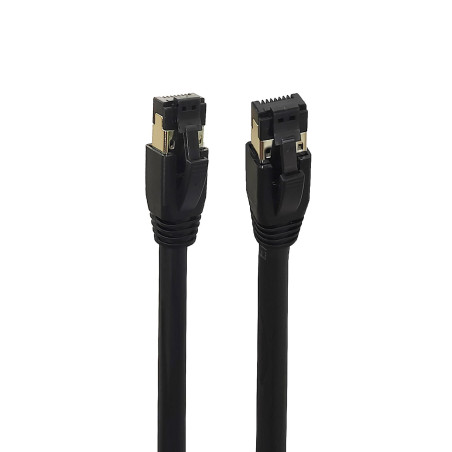 Microconnect MC-SFTP805S câble de réseau Noir 5 m Cat8.1 S/FTP (S-STP)