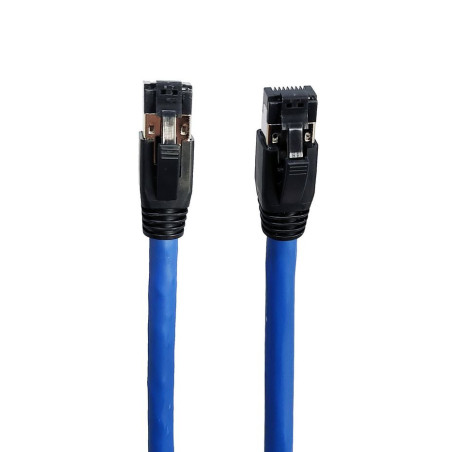 Microconnect MC-SFTP8005B câble de réseau Bleu 0,5 m Cat8.1 S/FTP (S-STP)