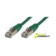 Microconnect SSTP CAT6 2M câble de réseau Vert