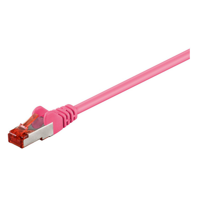 Microconnect SSTP602PI câble de réseau Rose 2 m Cat6 S/FTP (S-STP)