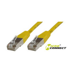 Microconnect SSTP CAT6 2M câble de réseau Jaune