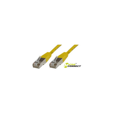 Microconnect SSTP CAT6 2M câble de réseau Jaune