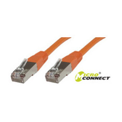 Microconnect SSTP CAT6 10M câble de réseau Orange