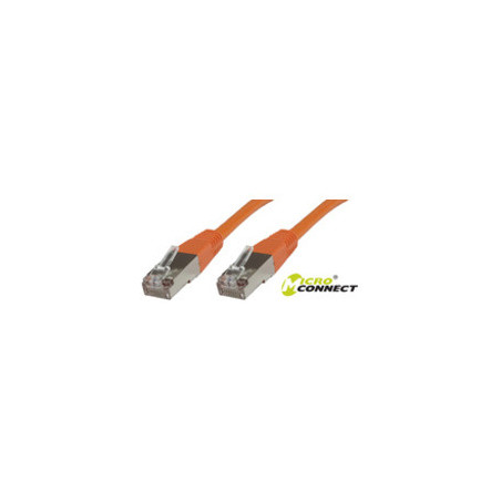 Microconnect SSTP CAT6 10M câble de réseau Orange