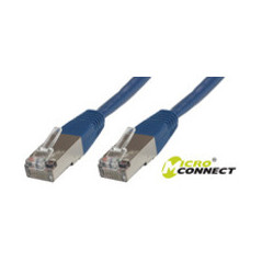 Microconnect SSTP CAT6 15M câble de réseau Bleu